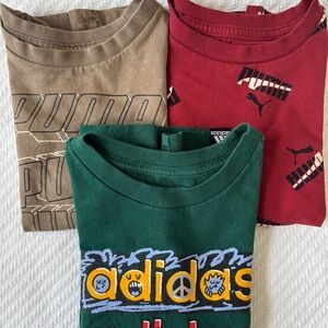 Bundle of long sleeve t shirts for boys